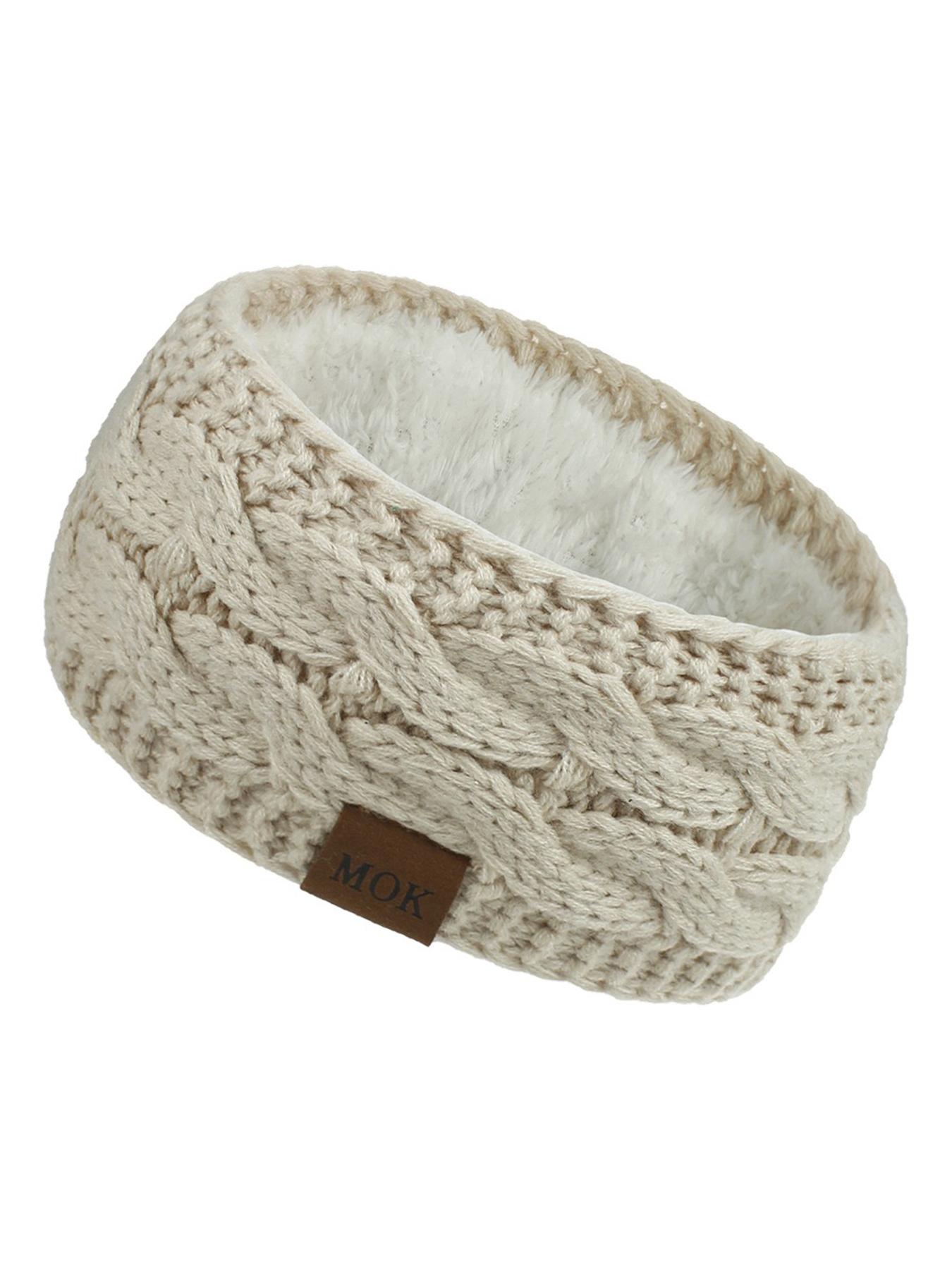 New Arrival Fleece Knit Headband for Autumn and Winter, Ear & Forehead Warmer, Windproof Fashion Accessory for Outdoor Activities, Soft Fashion Headbands