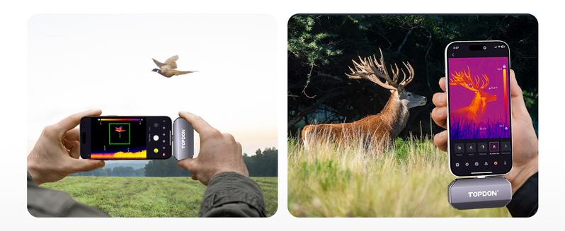 TOPDON TC002C Thermal Camera for iPhone 15 Series & iPads with Type-C Port 256x192 IR High Resolution Thermal Imager Infrared Test Report -4°F to 1022°F Temp Range Upgraded Version of TC002 Cellphone Smartphone