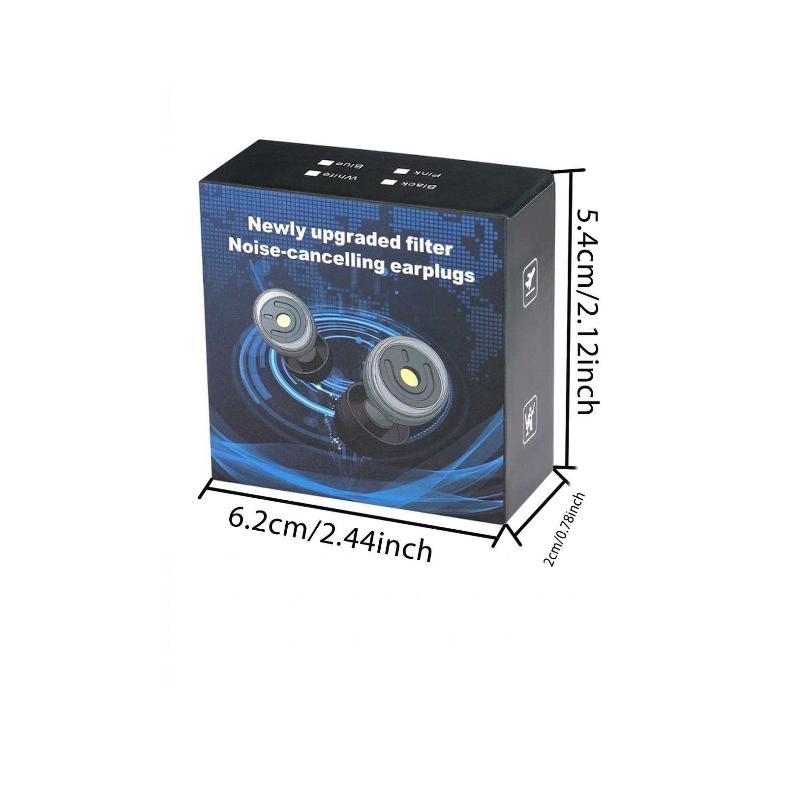 Silicone Ear Plugs for Swimming & Travel, Reusable Adjustable Earplugs for Sleeping, Noise Cancelling for Concerts, Festivals, Work, Focus