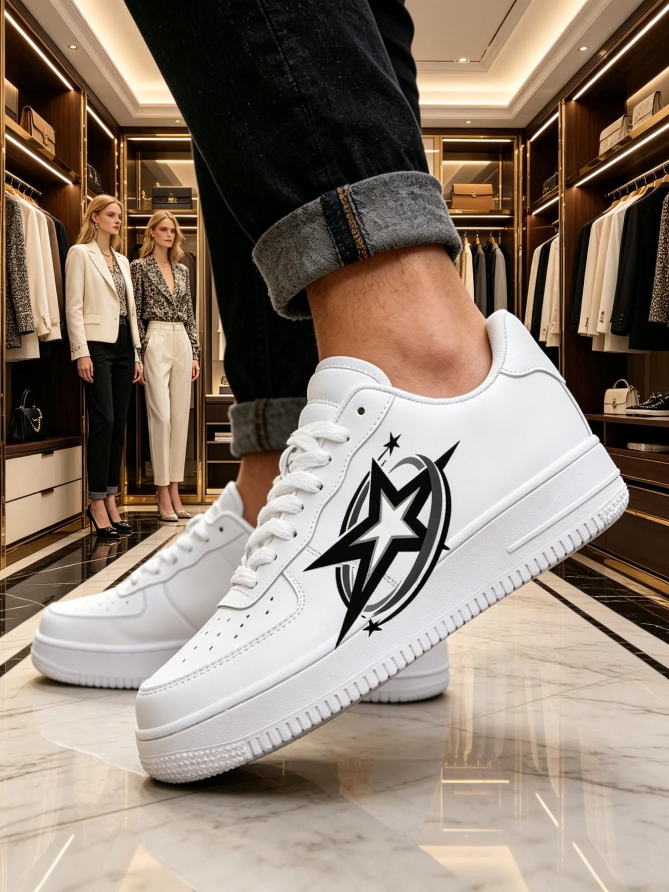 Custom A29 Art Graffiti Sneakers, Style Student Versatile Sports Shoes, Trendy and Comfortable Footwear for Daily Wear