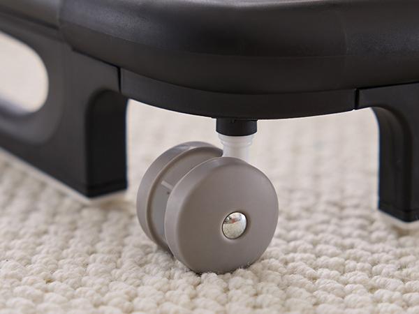 HARPPA Paddlo Lite | Adjustable Infant Toddler Baby Walker, andador Foldable Baby Walker with Wheels & Dining Plate, For 6-18 Months Babies, Baby Items Essential