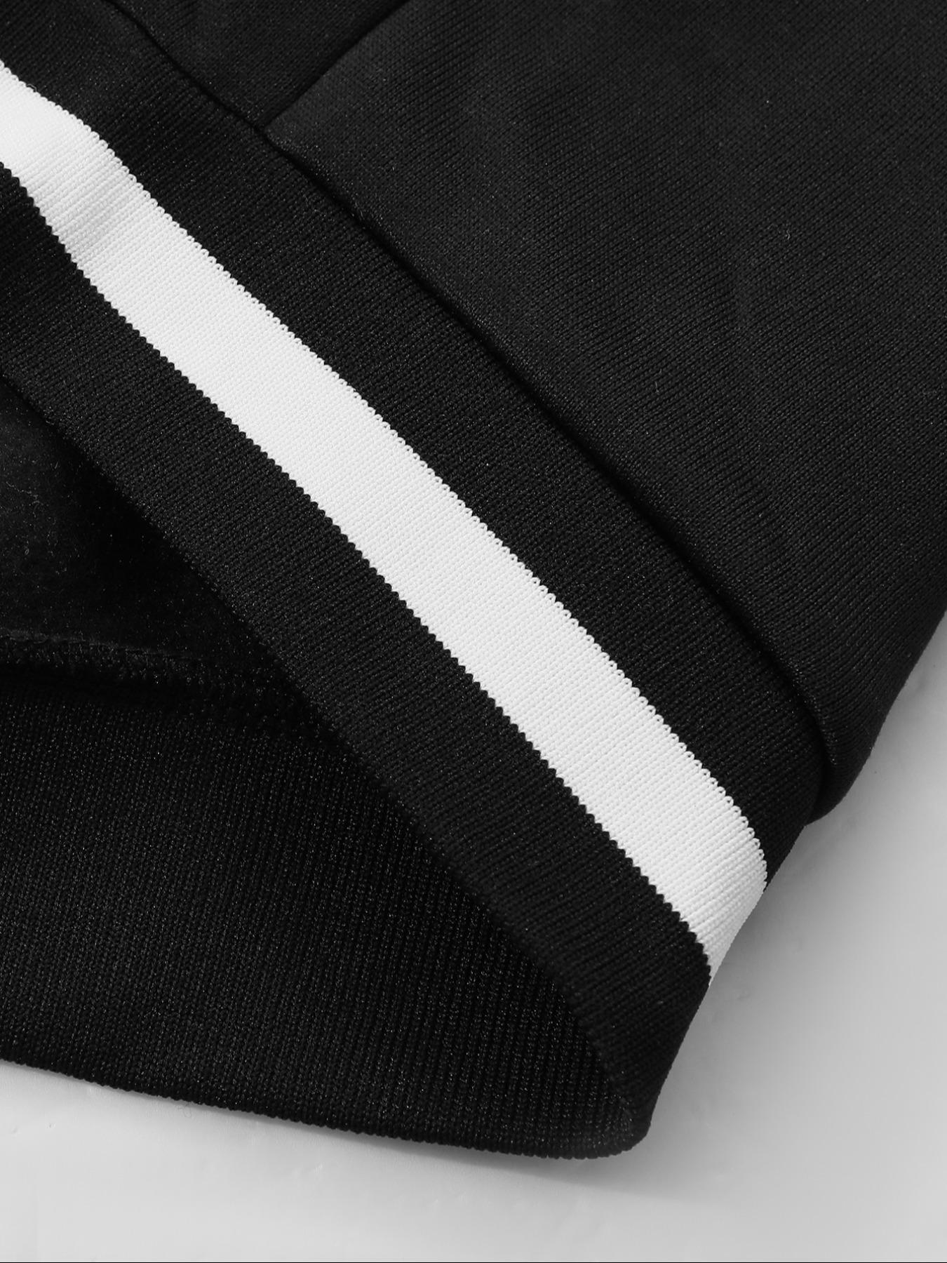 American Vintage Colorblock Baseball Jersey, Multi-Element Print, Loose Fit, Comfortable Casual Wear for All Seasons, Casual Sporty Top