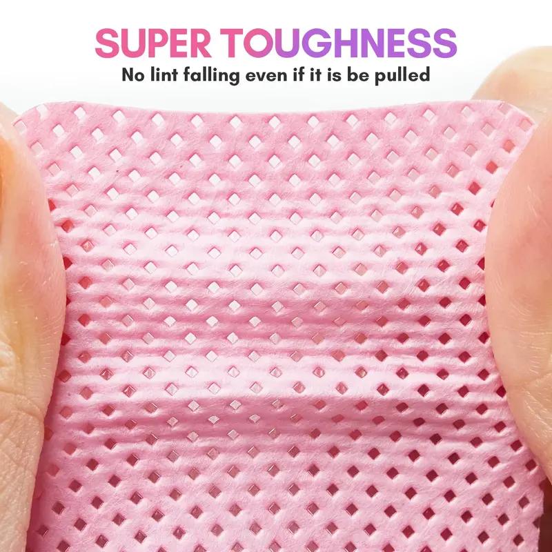 Pink Lint Free Nail Wipes for Gel NailPolish Remover,300pcs Super Absorbent SoftNail Wipes Gel Pads for Eyelash ExtensionsRemover, Nail Prep, Cleaning Glue, Lint FreeCotton Pads Cleanser Nail Care ManicureCleansing Salon Sanitizer Pink Lint Free Nail Wipes for Gel NailPolish Remover,300pcs Super Absorbent SoftNail Wipes Gel Pads for Eyelash ExtensionsRemover, Nail Prep, Cleaning Glue, Lint FreeCotton Pads Cleanser Nail Care ManicureCleansing Salon Sanitizer