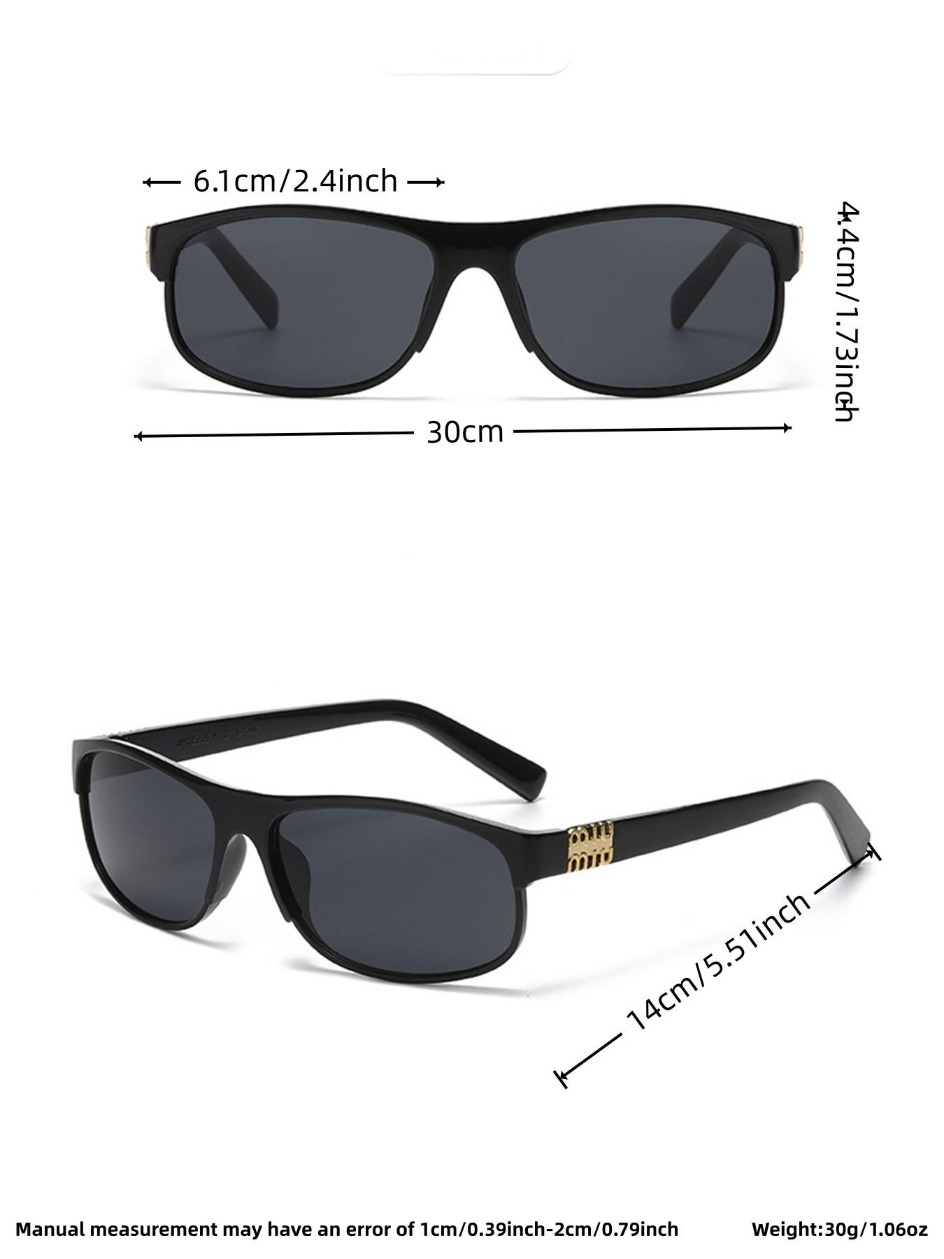 Small Frame Men's Sunglasses, Casual All-Over Print Decorative Lens, Unisex Daily Wear, Perfect for Work and Leisure