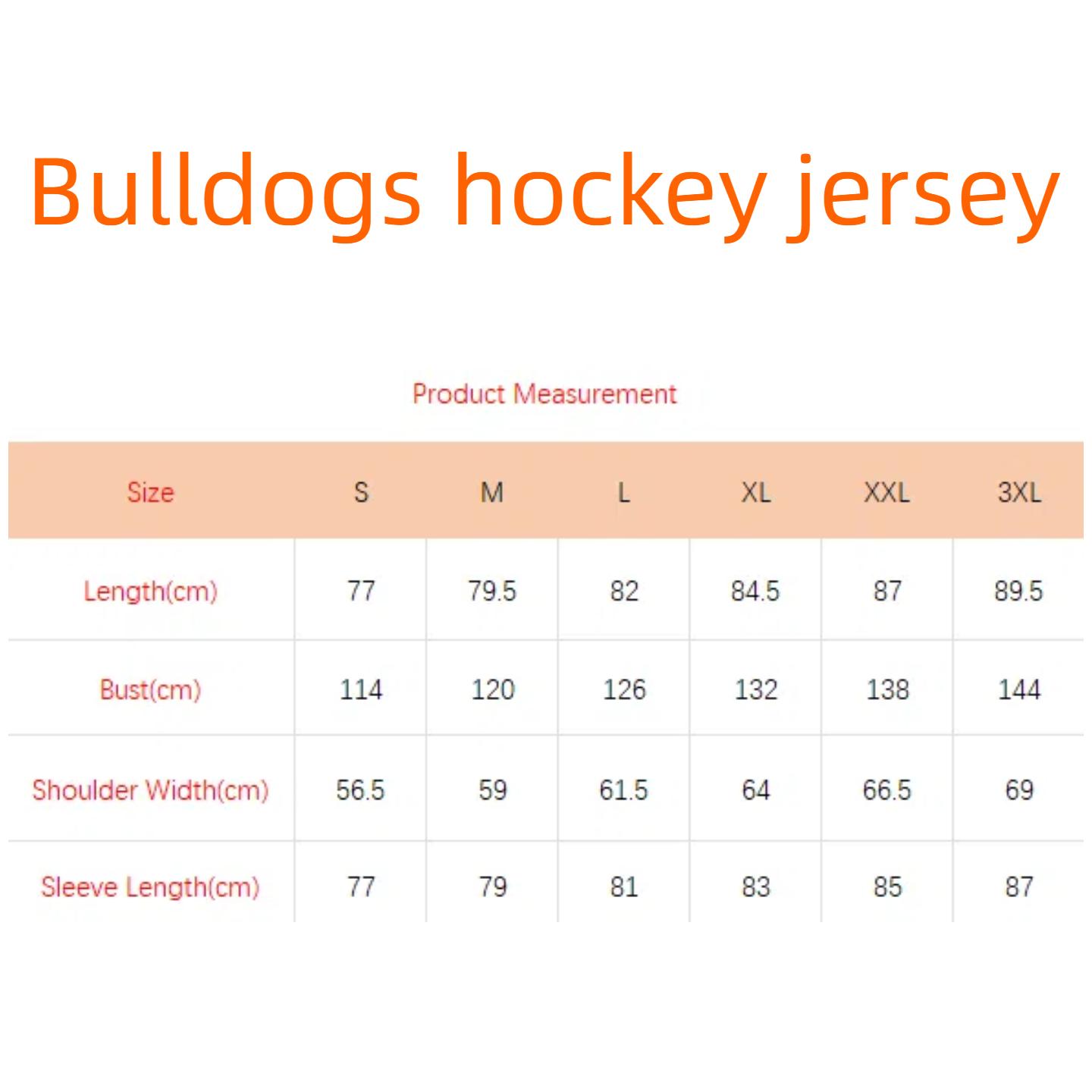 TronX Shore 69 Sudbury Blueberry Bulldogs Adult Hockey Jersey Embroidered V-Neck Loose Fit Polyester Sports Shirt Breathable Slight Stretch Sleeveless Golf Polo Christmas gifts UglySweater SpringStatements