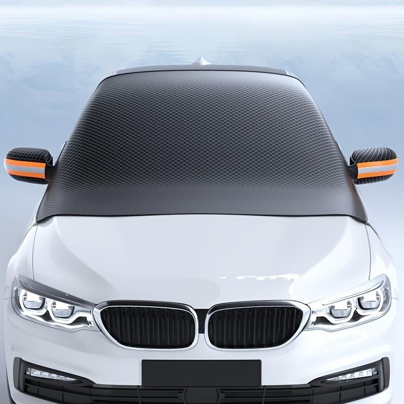 Car windshield sunshade panel, portable car sunshade, easy to install with reflective strips, strong sun protection, lightweight and durable, suitable for sedans/SUVs, car windshield sunshade covers, Car Sunshades For Windshield