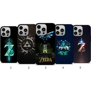 *The Legend of Zelda* series iPhone cases, compatible with iPhone 11–17 Pro Max/Plus and Samsung Galaxy S23–S25 series.