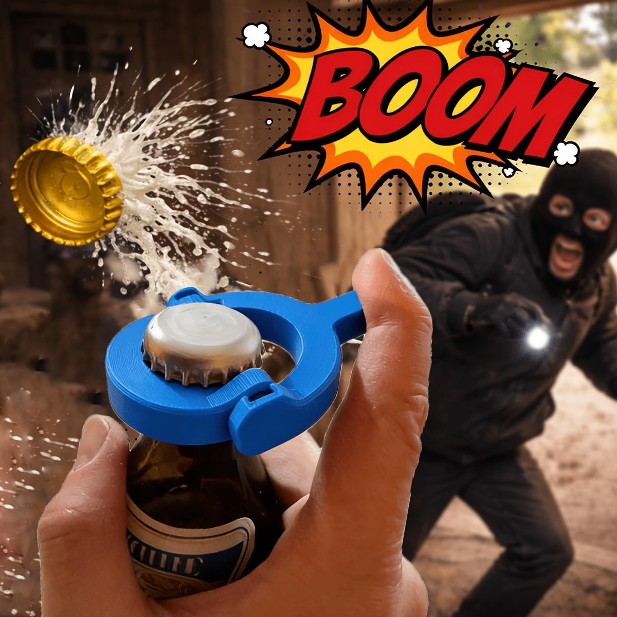 Cross-Border Bestseller Beer Bottle Opener Launcher, Multi-Functional Cap Opener, Fun Projectile Bottle Opener, Home Bar Party Creative Prop