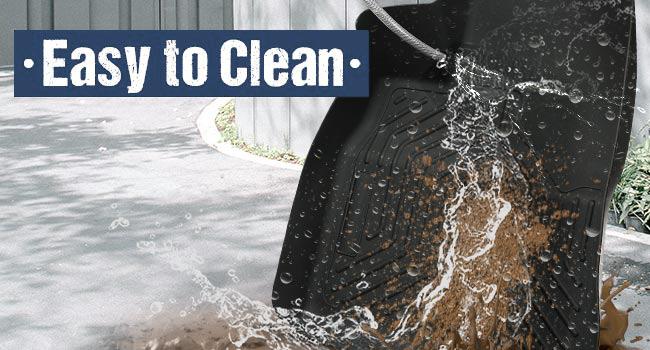 CROSSDESIGN TPE Floor Mats Protection Liners Fit For 20-25 Jeep Wrangler Gladiator Front & 2nd Row, Anti-Slip TPE Waterpoof  All Weather Liner 3-pc Black Upgrade version waterproof