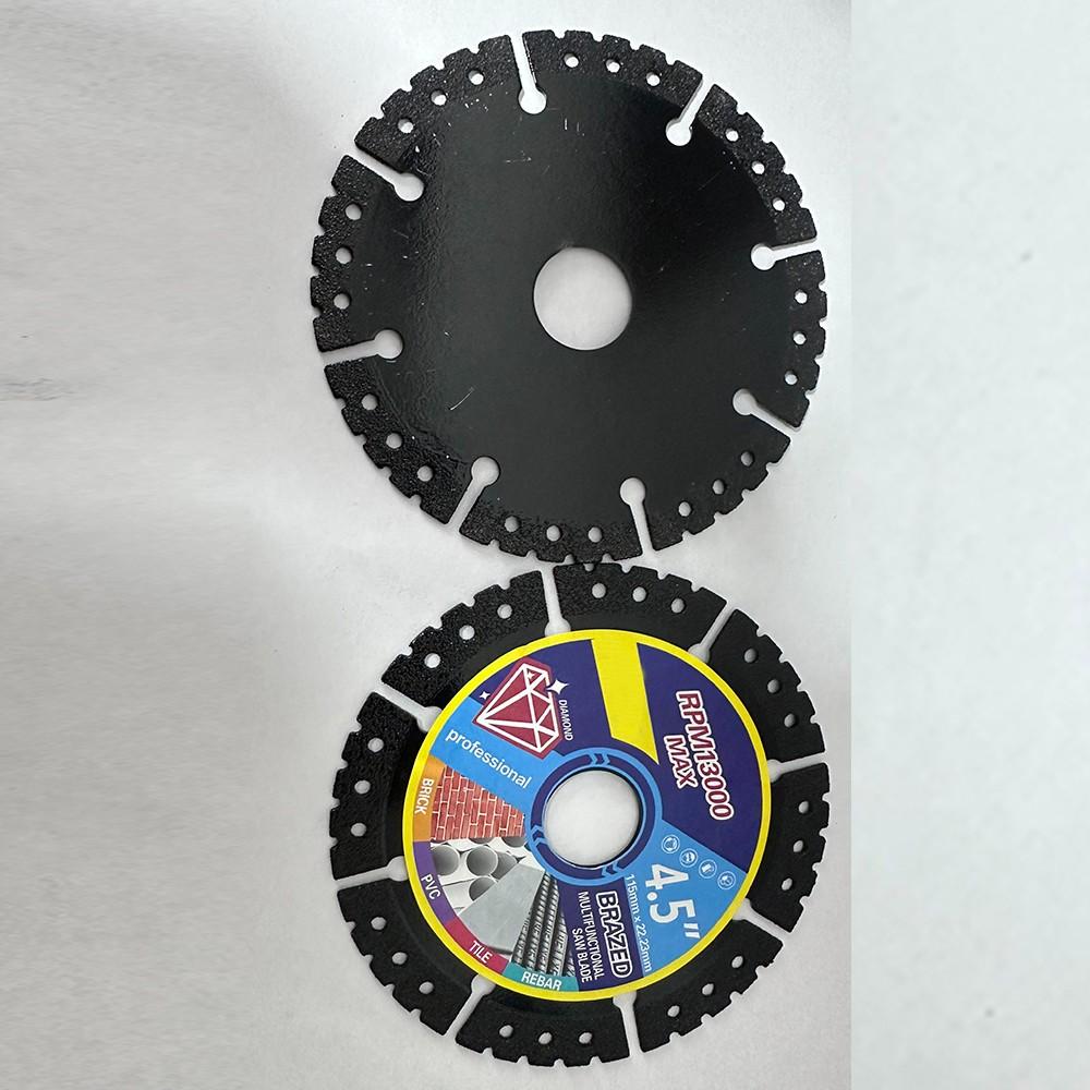 3pcs Multi-Functional Cutting Discs, Precision Metal Cutting Blades, 115x22mm, Suitable for PVC, Iron, Stainless Steel, Aluminum, High Carbon Steel