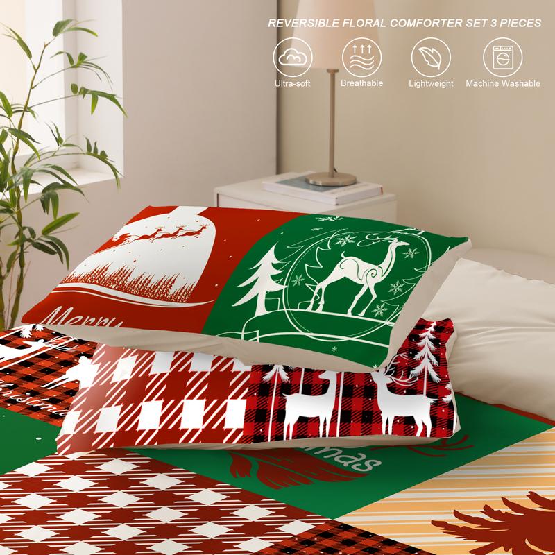 Whale Flotilla King Comforter Set - Soft Reversible Boho Pattern Microfiber Patchwork 1 Comforter 2 Pillow Shams Bedspread for Bedroom Home Decor Whale Flotilla King Comforter Set - Soft Reversible Boho Pattern Microfiber Patchwork 1 Comforter 2 Pillow Shams Bedspread for Bedroom Home Decor