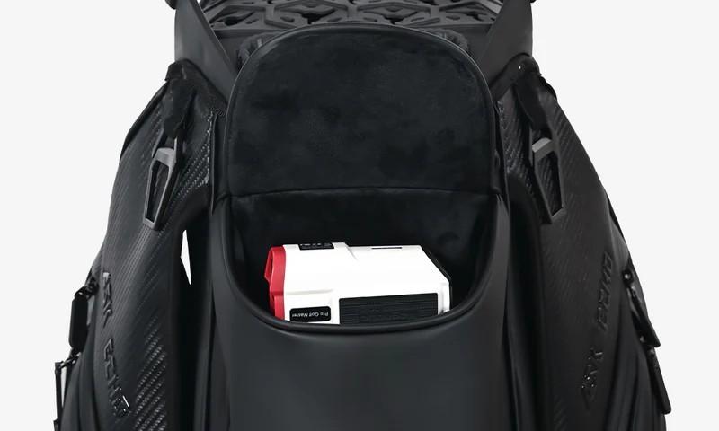 Ask Echo Golf 2025 SLC-130LE Luxury 15 Way Full Length Dividers Golf Quiet Synthetic Leather Cart Bag