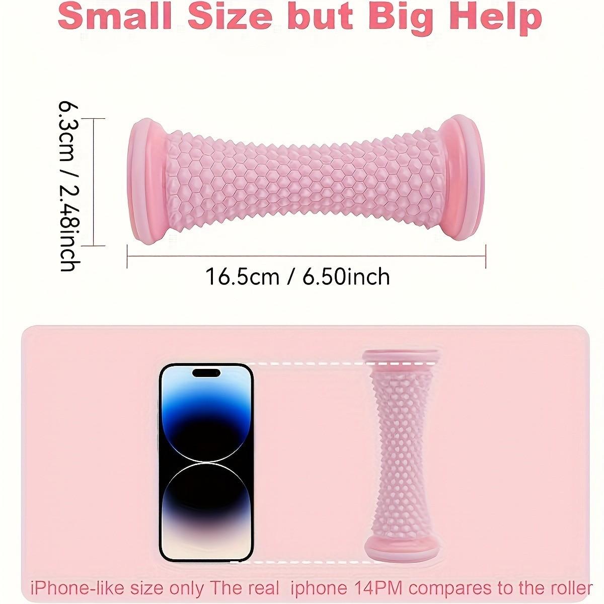 Portable Foot Massager with Deep-Tissue Roller, Foot Rollers, Ergonomic Handle for Muscle Relief, Ideal for Home Gym Travel Use