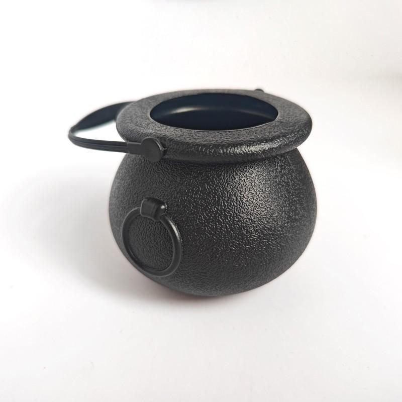 5pcs Witch Bucket Party Decorations, Wizard Witch Theme Party Favors, Plastic Witch Handheld Mini Buckets, Halloween Holiday Party Props