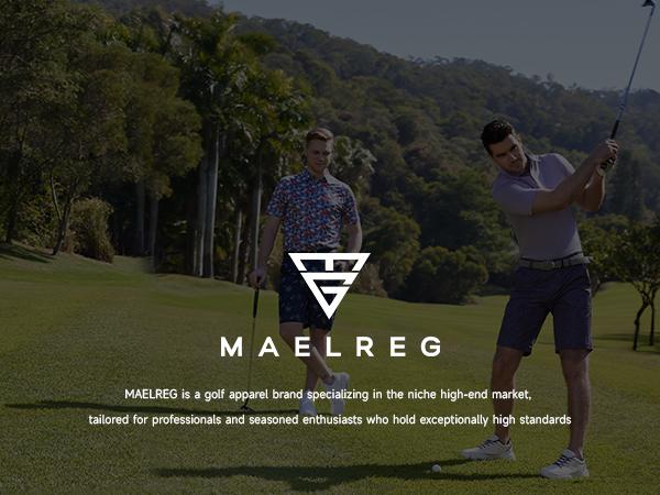 M MAELREG Mens Polo Shirts Short Sleeve Jacquard Performance Moisture Wicking Lightweight Casual Active Mens Golf Shirt Cool feeling