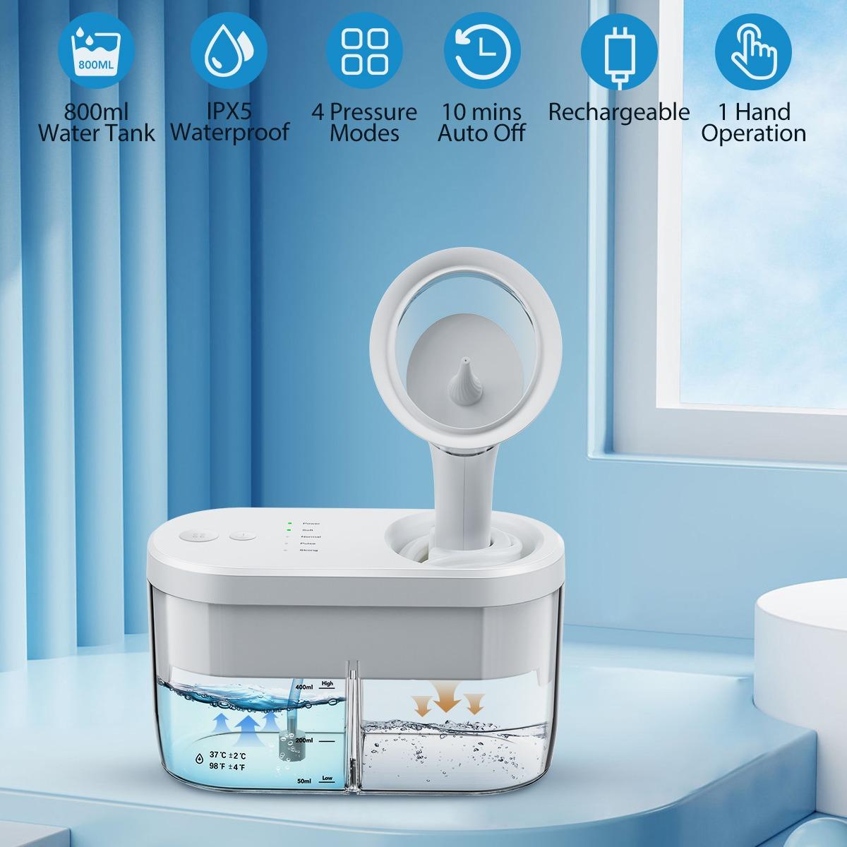 Electric Ear Wax Removal Tool, Ear Irrigation, 1 Box Ear Cleaner with 4 Modes & Accessories, Ear Wax Removal Tool for Adults & Kids, Ear Waxing Cleaning, Ear Irrigation System