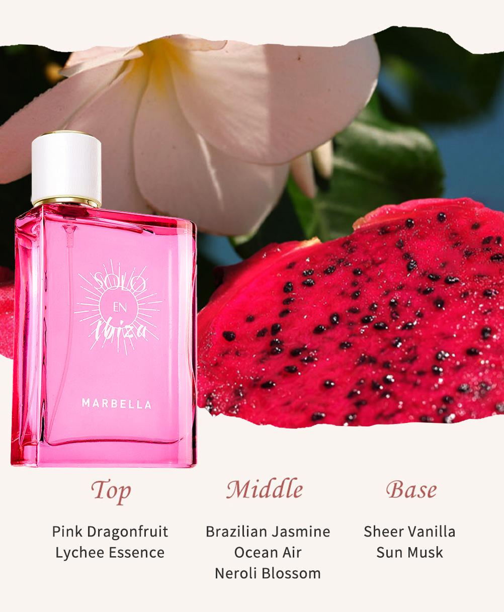 SOLO EN IBIZA 3.4 fl.oz Eau De Parfuma Spray For Men And Women - Long-Lasting Perfume, 4 Different Scent，Perfect For Dating, Daily Life, Parties, Gift Giving Fragrances