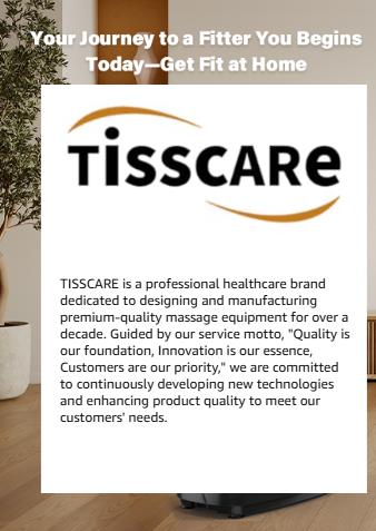 TISSCARE Shiatsu Foot Massager for Circulation and Pain Relief-Foot Massage Machine for Plantar Fasciitis Relief, Relaxation-Massage Foot, Leg, Calf, Ankle with Deep Kneading Heat Therapy