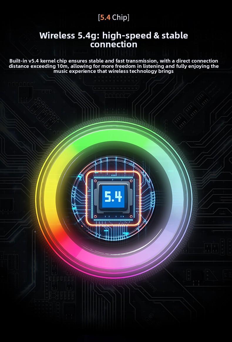 Popular Magnetic 2-in-1 Detachable Portable Bluetooth Speaker RGB Fabric Mini Speaker