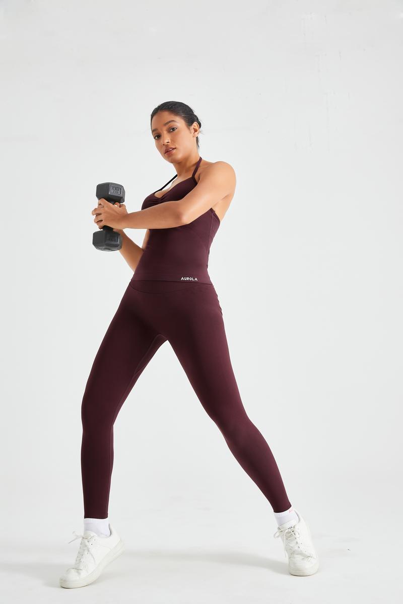 AUROLA Influence Collection Workout Leggings for Women,No Roll Up Squat Proof New Scrunch Seamless Compression Gym Pants