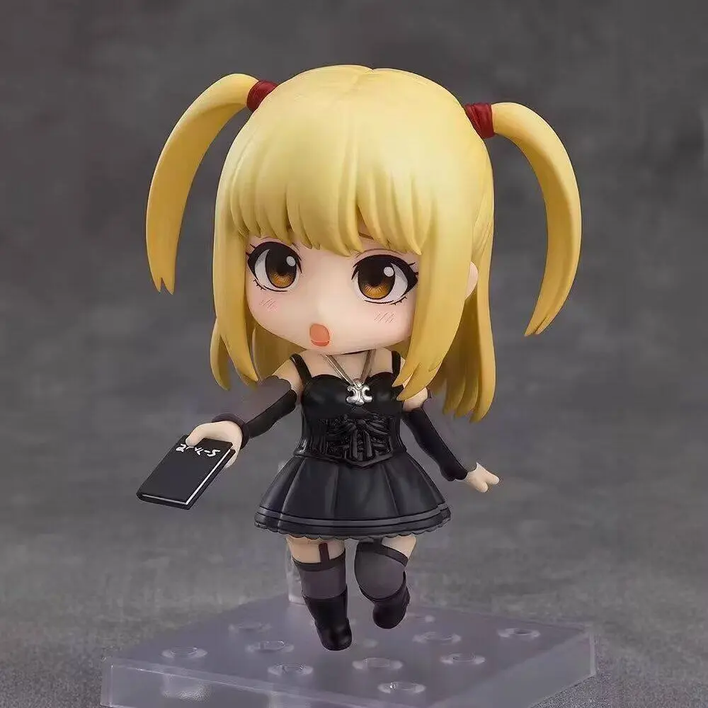 New 10cm Q Version Nendoroid 2674 Misa Amane Anime Cute Articulated Action Figures Model Collectible Model Toys Desktop Ornament