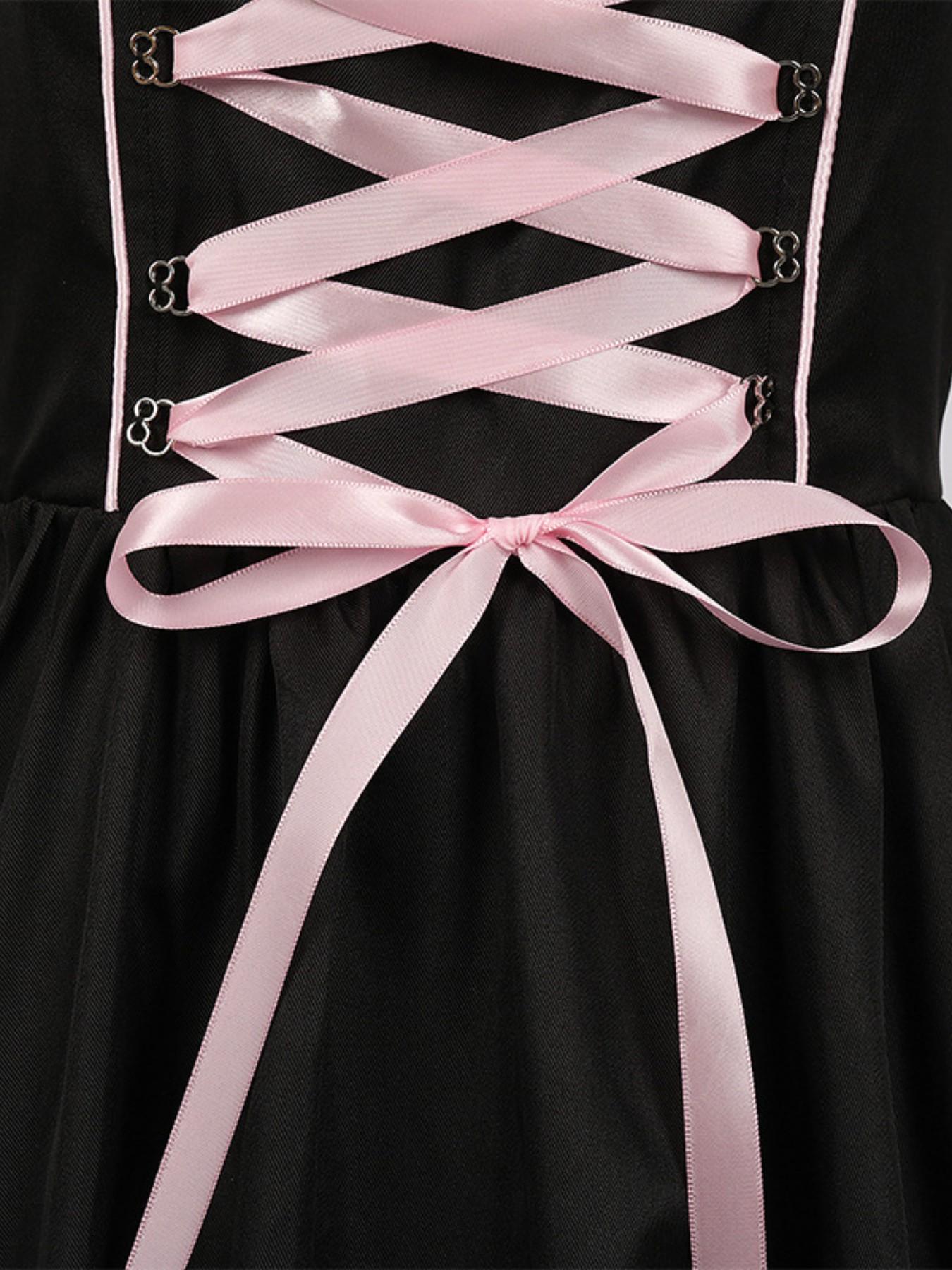 Adult Women's Beer Festival, Bavarian Style Halter Pants Set, Halloween Costume Dress, Loose-Fit Colorblock Outerwear