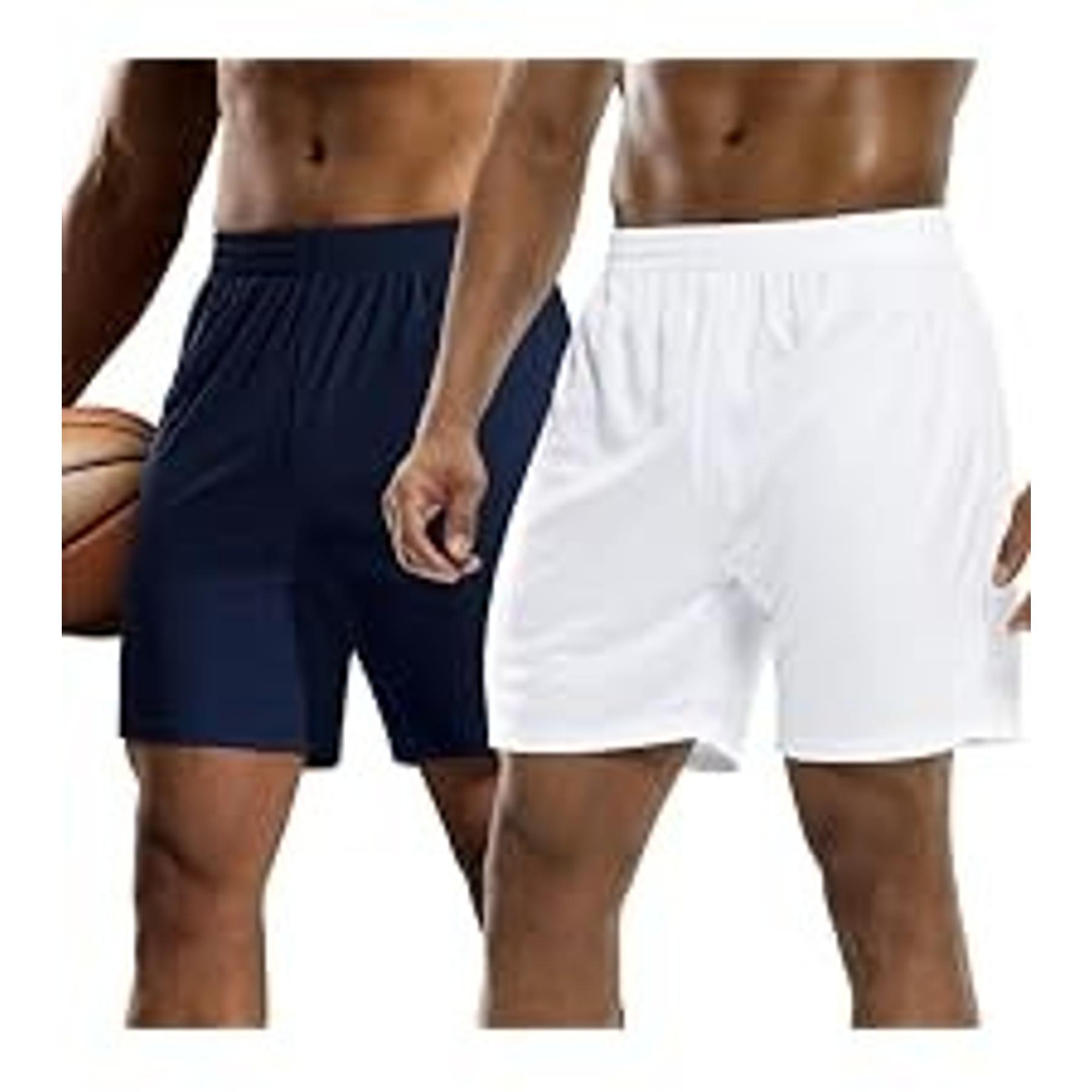 Men's Pocketless Soccer Shorts - Quick Dry Athletic Basketball Apparel | 100% Recycled Polyester, Lightweight Stretchy Knit, Soft No-Pocket/No-Liner Design, Elastic Waist with Inner DrawstringGift