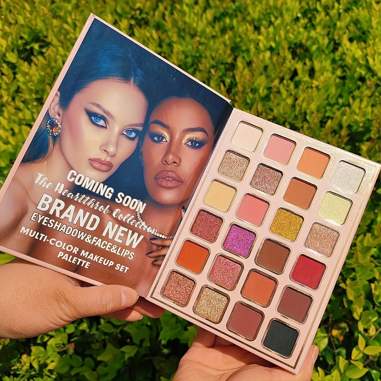 Kapell 78 Color Eyeshadow Palette, Shimmer, Matte, Glitter, Sparkle, Professional Makeup, Stage, Cosplay, Ideal for Beginners and Pros