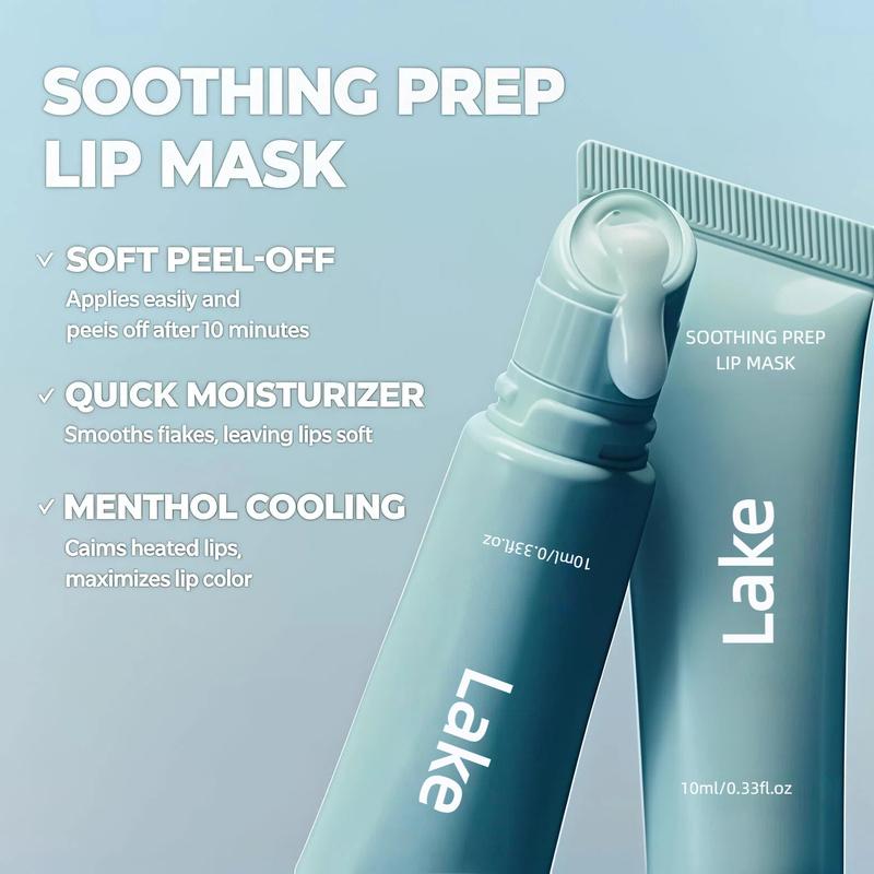 Peel-Off Lip Care Gel with Cooling Feel, Lightweight Lip Mask, Soothing Prep Lip Mask,Lasting Moisture and Deep Nourishment, Lip Care, Light and Non-Sticky, 10ml/0.35 fl.oz