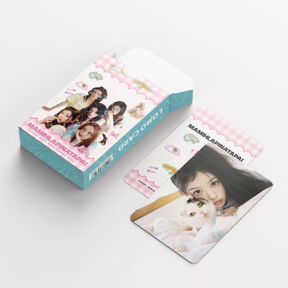 92PCS Korean Hot Idol New Album "MAMIHLAPINATAPAI" HD Lomo Cards YUNAH MINJU MOKA WONHEE IROHA High Quality Small Cards