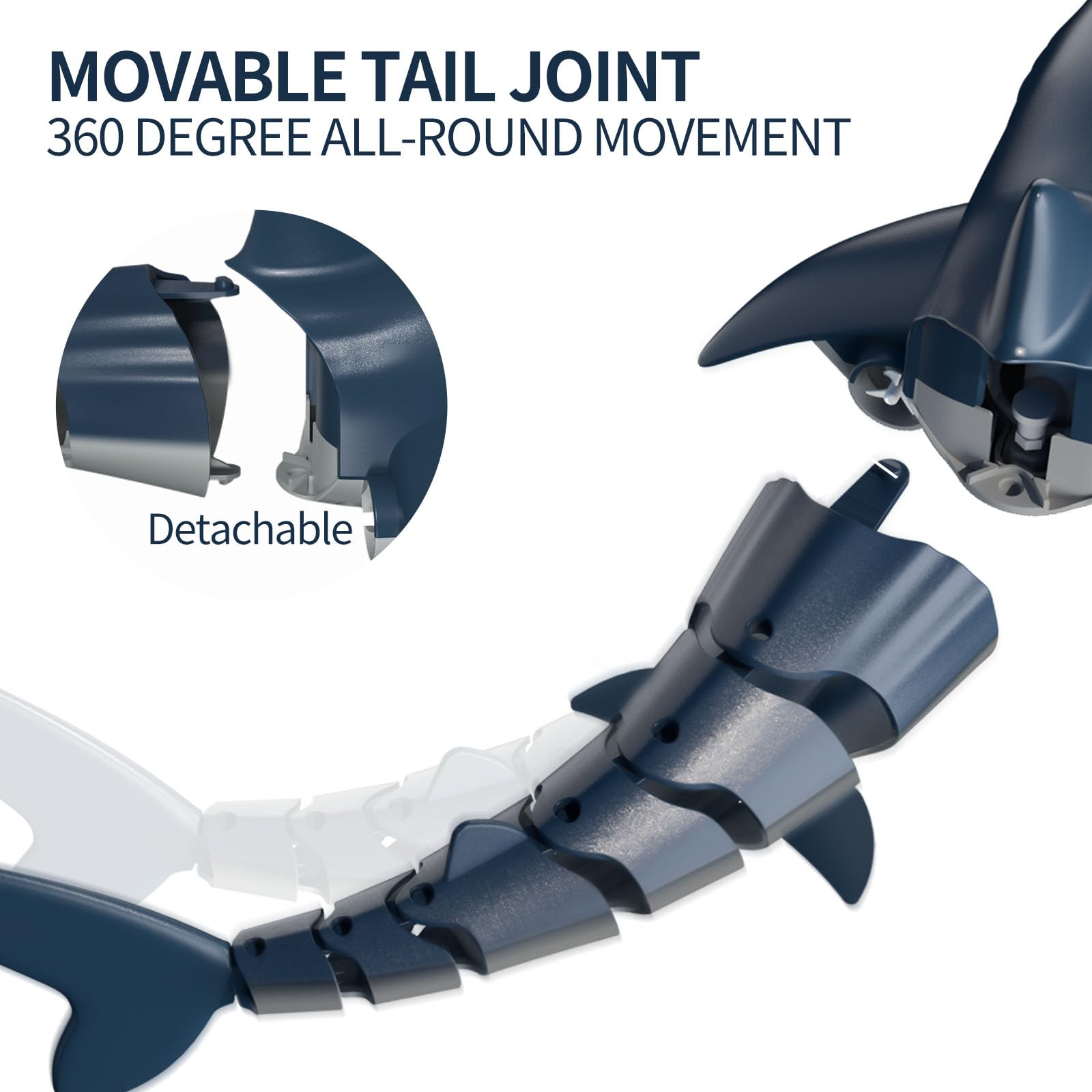 Remote Control Shark Toys 1:18 High Simulation Scale Fish with Light for Lake Bathroom Pool 2.4g Electric RC Boat Birthday Couple Christmas Gifts