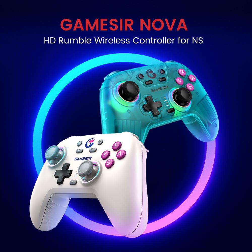 GameSir Nova (Not Compatible with Xbox) HD Rumble Wireless Controller for NS Switch/PC/iOS/Android/Steam