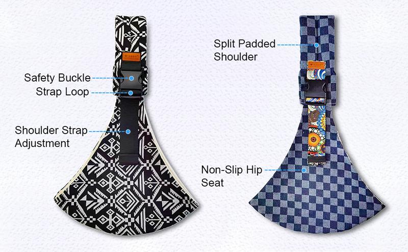 New Baby Sling Carrier, Baby Sling Toddler Carrier, Portable and Lightweight Sling,Non-Slip Hip Seat Carrying 10-30lbs-Valentine's Day Gift for Wife & Husband