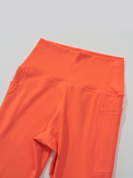 Women's Sporty Yoga Set, Raglan sleeves Top with Thumbholes, 25'' inseam Leggings with Pocket, Casual Activewear for Women, Comfortable & Stylish Design, Gym Outfit