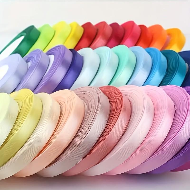 High-Quality Satin Ribbon Roll, Perfect for Wedding Decorations, Birthday Gift Wrapping, Party Setup, Christmas Display, Halloween Crafts