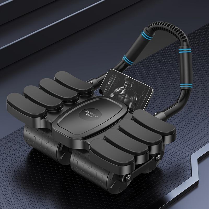 Abdominal roller with elbow support: a home fitness machine for training the abdomen, legs, and waist.