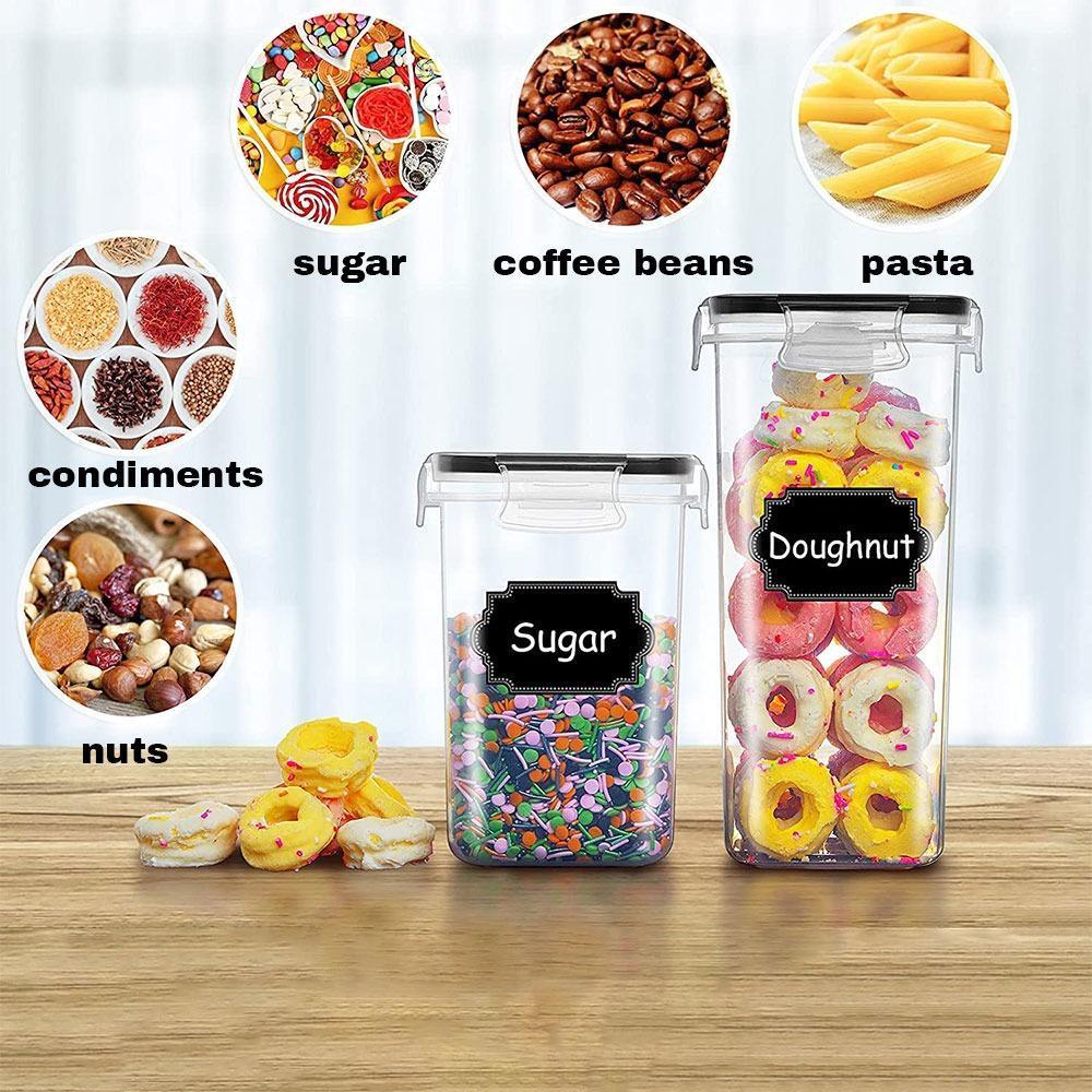 24pcs Food Storage Container Set, Fresh-Keeping Boxes, Easy-to-Secure Lids - Airtight Plastic Containers, Suitable For Pantry, Travel, Outdoor Picnics, Kitchen Organization, Comes With Labels And Marker, mothersdaygift#Summervibes 24pcs Food Storage Container Set, Fresh-Keeping Boxes, Easy-to-Secure Lids - Airtight Plastic Containers, Suitable For Pantry, Travel, Outdoor Picnics, Kitchen Organization, Comes With Labels And Marker, mothersdaygift#Summervibes