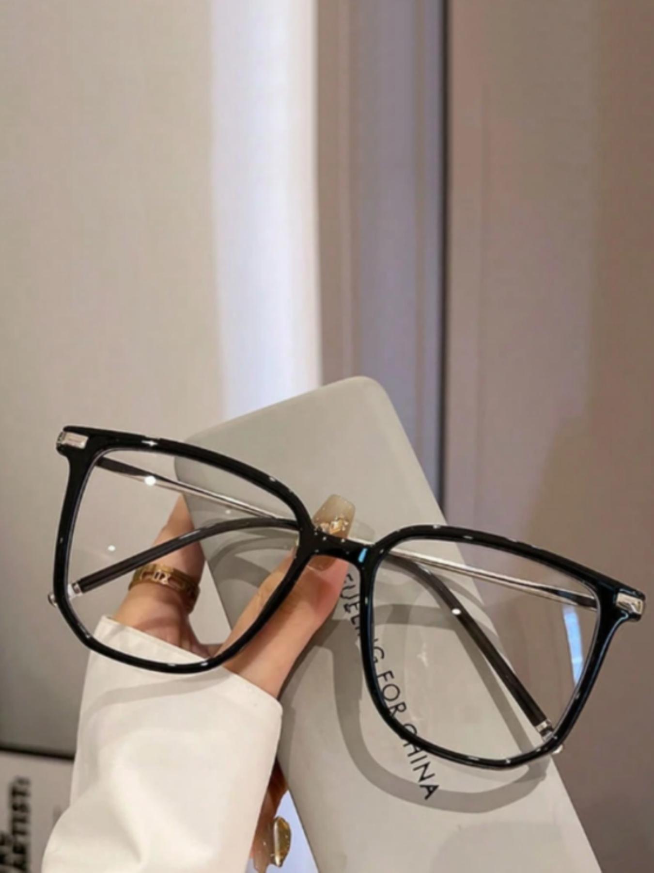 Classic Elegant Women's Flat Mirror, Leopard Pattern Eyeglasses, Suitable for Daily Life, Casual Activities, Office Commuting, Stylish and Versatile, Fashionable Frames Glasses