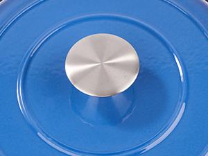 Kerilyn 3 Quart Enameled Shallow Cast Iron Dutch Oven with Lid, Dual Handles Dutch Pots for Cooking, Stewing, Heavy-Duty & Nonstick, Oven Safe up to 500° F, Works on All Stovetops, Dark Blue   dutch enamel stock