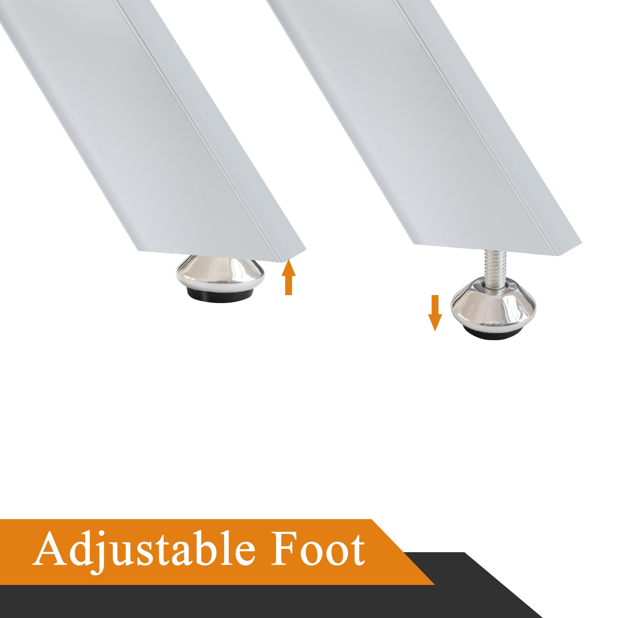 2-Piece Square Tempered Glass Side Table | 17.72" Clear End Tables set of 2 with Golden/Black/Silver Legs for Sofa/Bedroom