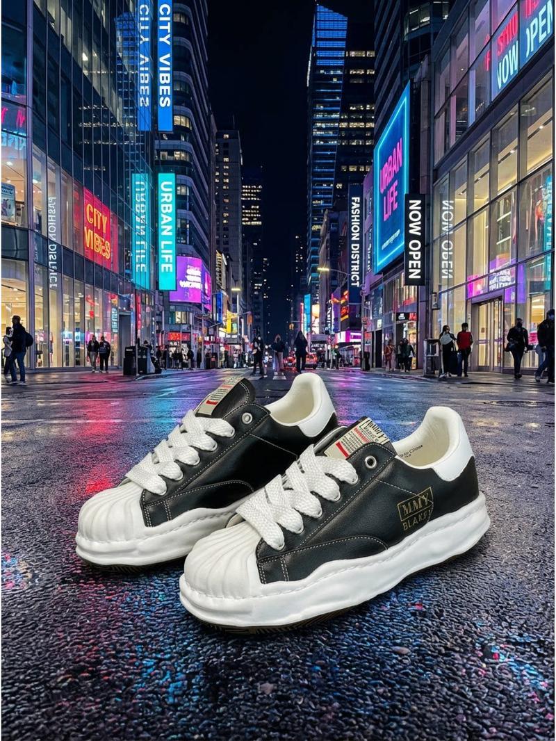 Urban Night Scene Sports Shoes, Neon Streetwear Essential, Lightweight Design, Daily Wear Must-Have, Fyp Trendy Sneakers, City Exploration Series Exclusive Urban Night Scene Sports Shoes, Neon Streetwear Essential, Lightweight Design, Daily Wear Must-Have, Fyp Trendy Sneakers, City Exploration Series Exclusive