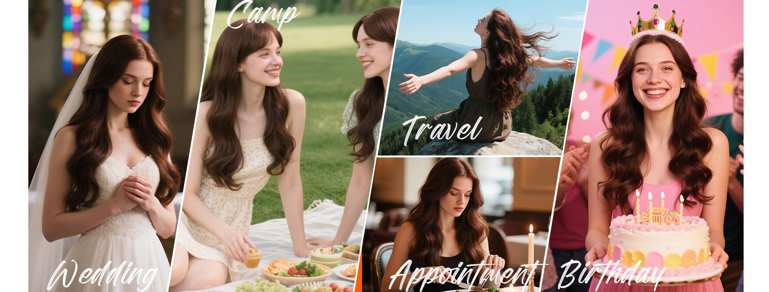 Full Shine Injected Seamless Clip In Injection Hair Extensions Invisi Edge PU Clip ins Real Human Hair Blonde Highlight Seamless Clip in Human Hair Extensions PU Skin Weft Add Volume 6 Pcs 100 Grams Hairpiece