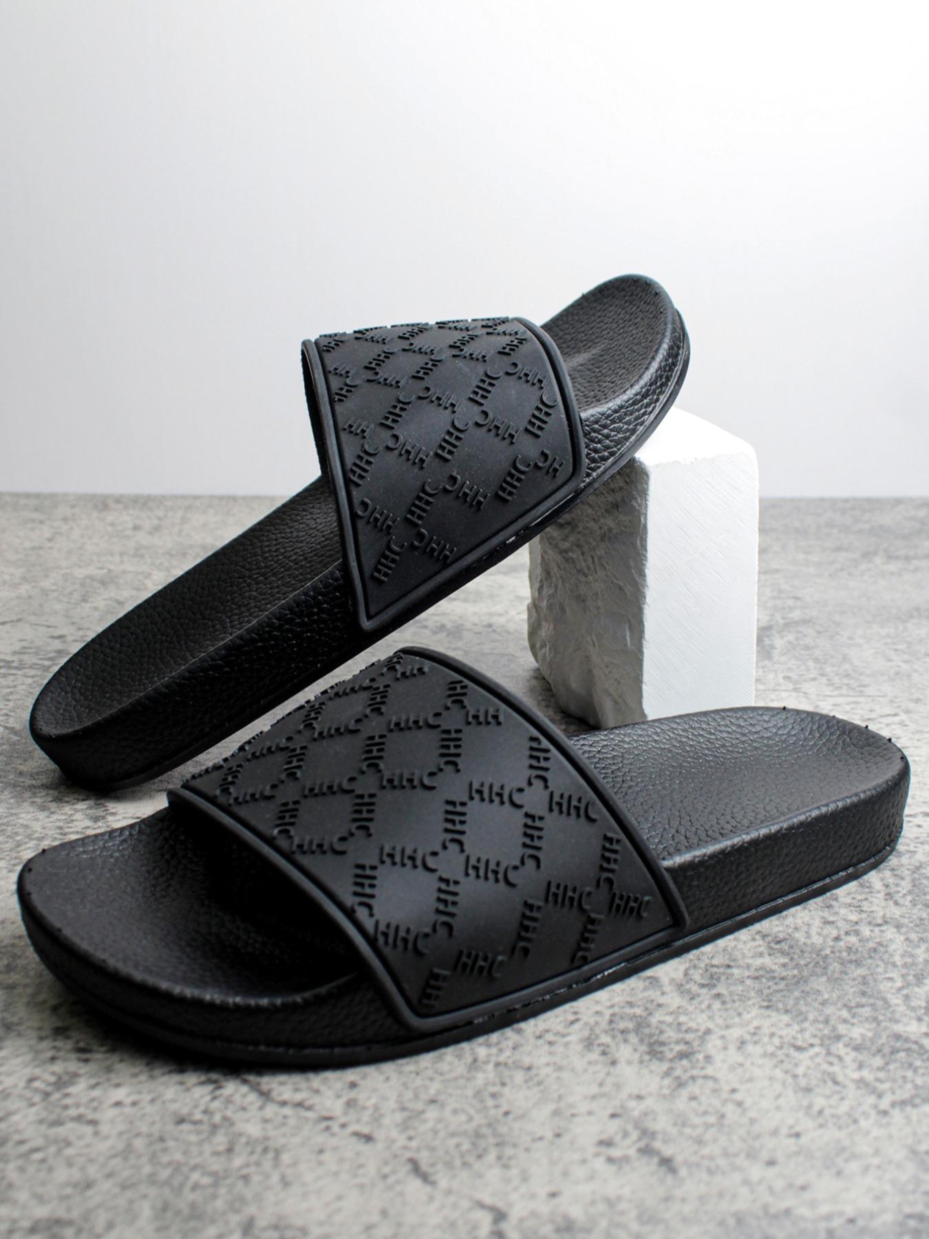 2026 New Men's Summer Fashion Outdoor Casual Wearable Slip-Ons, Durable Bathroom Non-Slip Eva Sole Slippers