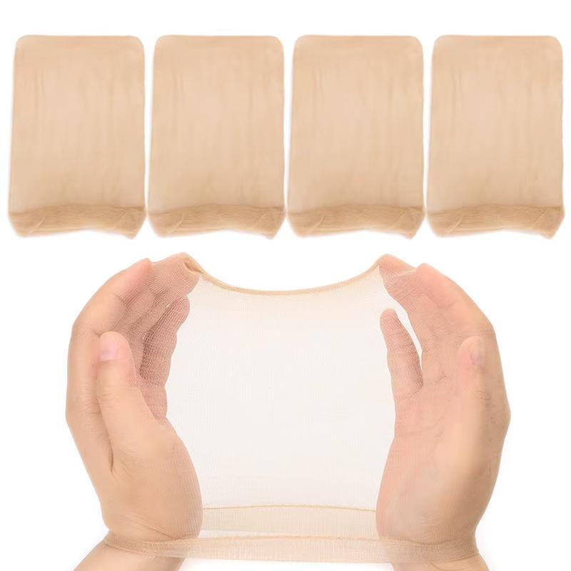 Invisible Hd Wig Cap Thin Stocking Cap Nylon Stretch Mesh Hd Wig Caps Hair Net For Weave Sheer Hd Wig Cap For Wig