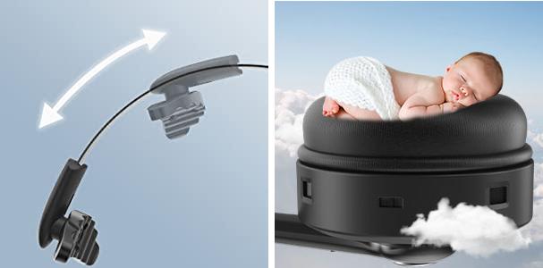 Bluetooth Headset with Microphone, Noise Canceling Wireless On Ear Headphones for Drivers, Bluetooth Headphones with Mic Charging Base, for Laptop Skype, Call Centers, Office Trucker