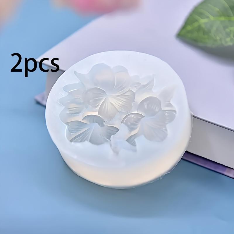 Egg shaped silicone molds for weddings and DIY crafts, 2pcs of high-quality reusable silicone molds, creative resin, candle, clay, and soap decorations, resin crafts, holiday decorations, holiday gifts Flower silicone mold
