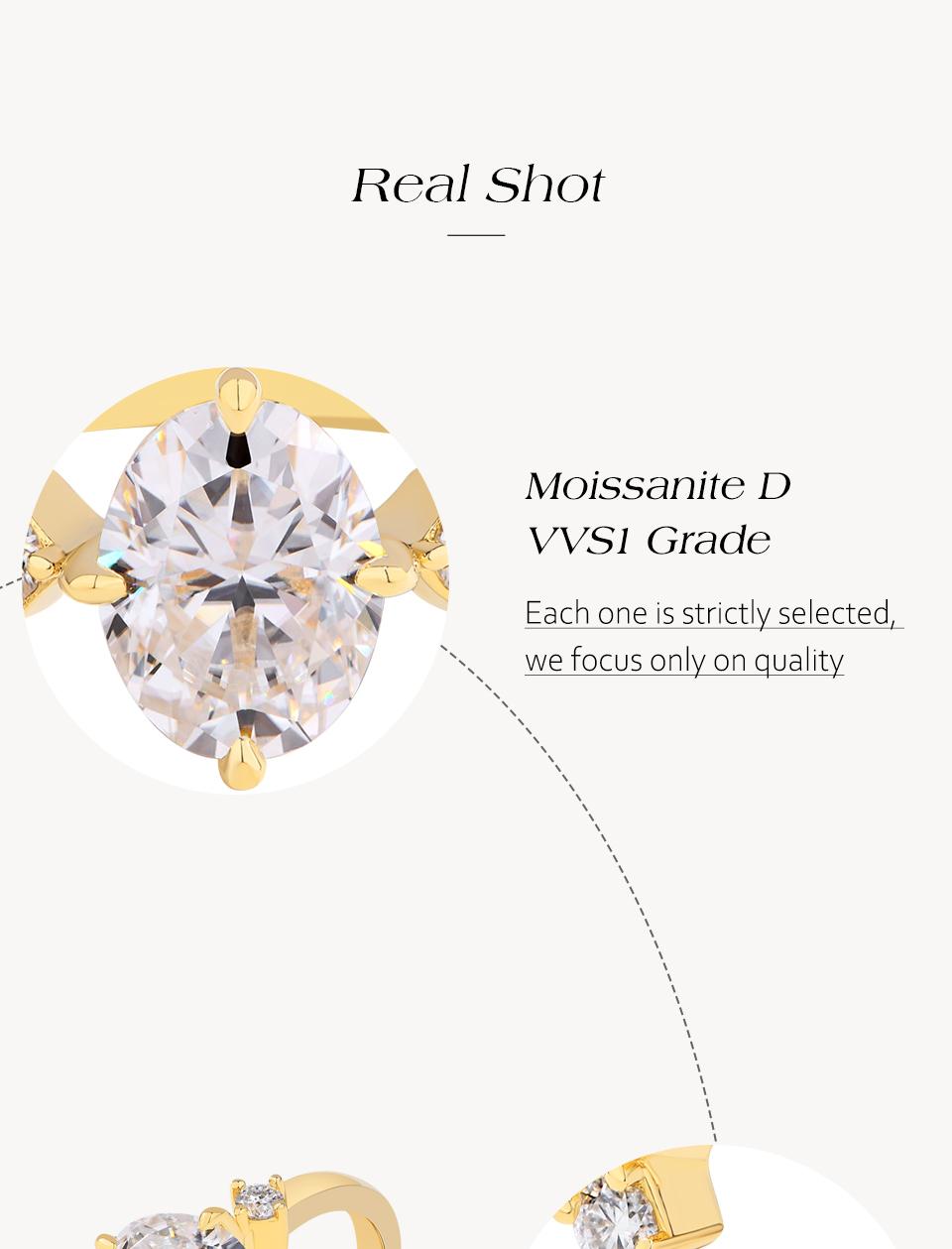 2CT oval Shape Synthetic Moissanite Ring for Women and girls Birthday Gift Party Promise Anniversary Jewelry R214