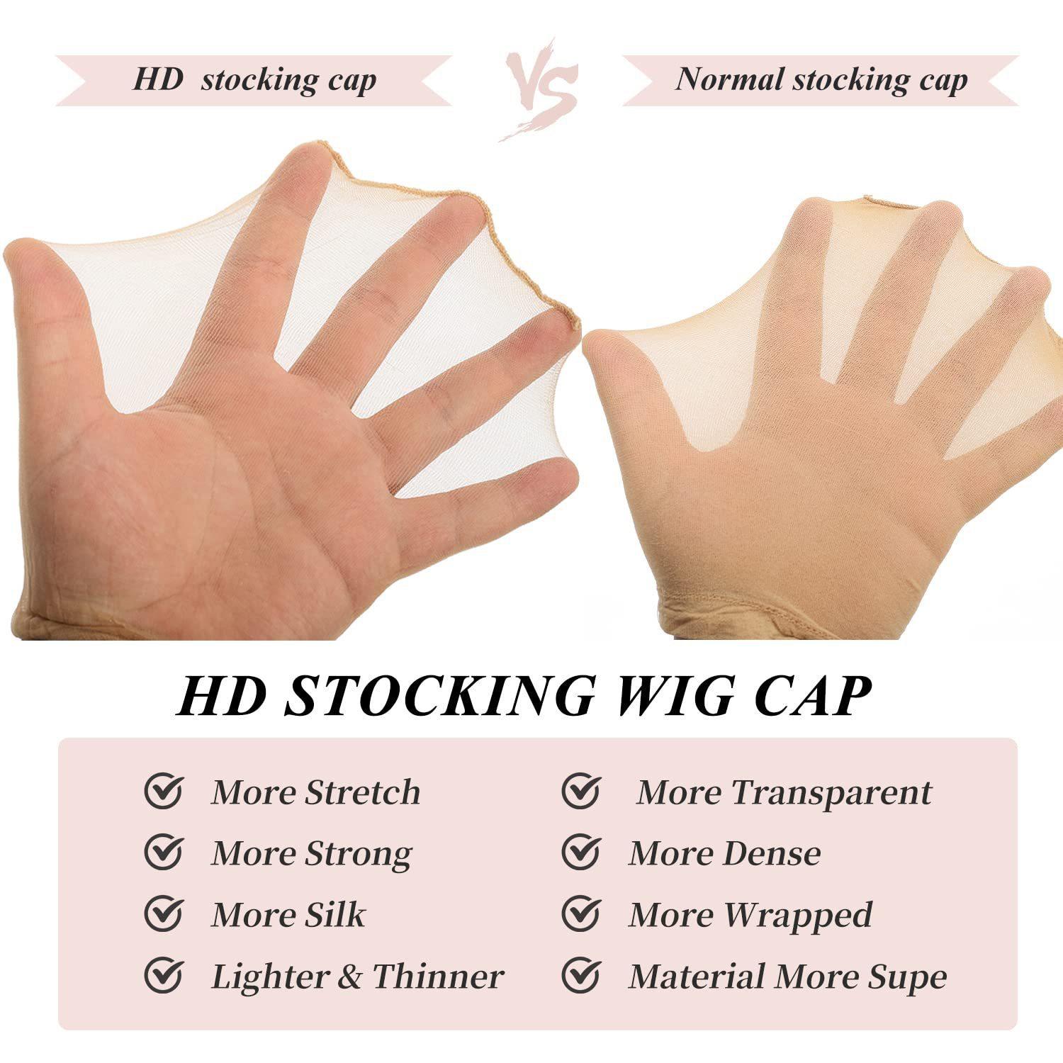 VIPbeauty Hair Customized Hair Accesories/Transparent HD Wig Cap Real HD Wig Cap for Women