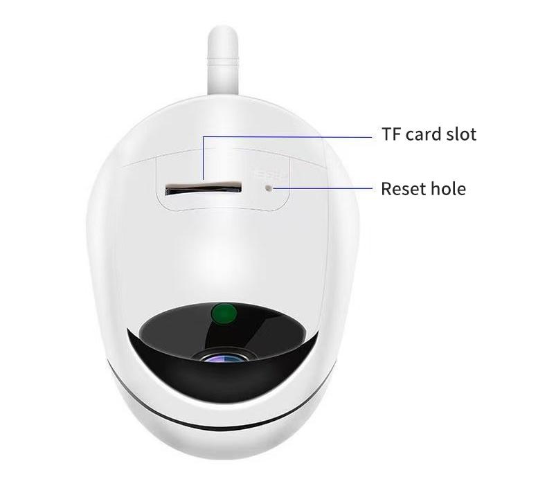 Smart HD Camera with Motion Detection & Two-Way Audio, High-Definition Quality, Remote View Adjustment, Home Security Surveillance System, Home Monitoring Camera