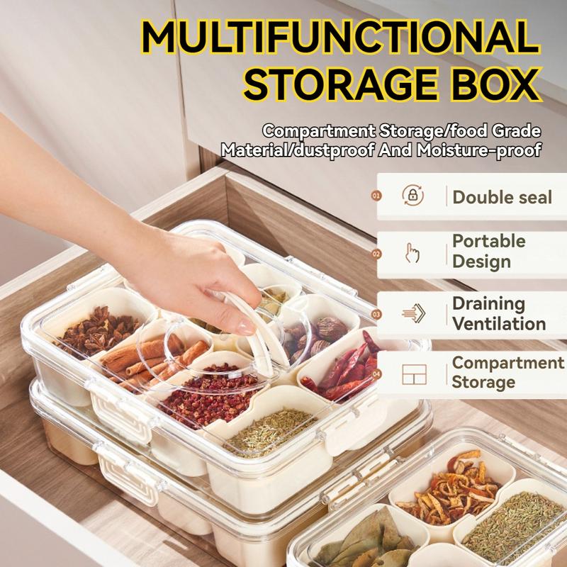 Fruits, Nuts, Snacks -Divided Serving Tray with Lid and Handle--Snackle Box Charcuterie Container for Portable Snack Platters - Clear Organizer for Candy, Perfect for Party, Entertaining Kitchen Transparent Utensils, Summer Fruits, Nuts, Snacks -Divided Serving Tray with Lid and Handle--Snackle Box Charcuterie Container for Portable Snack Platters - Clear Organizer for Candy, Perfect for Party, Entertaining Kitchen Transparent Utensils, Summer